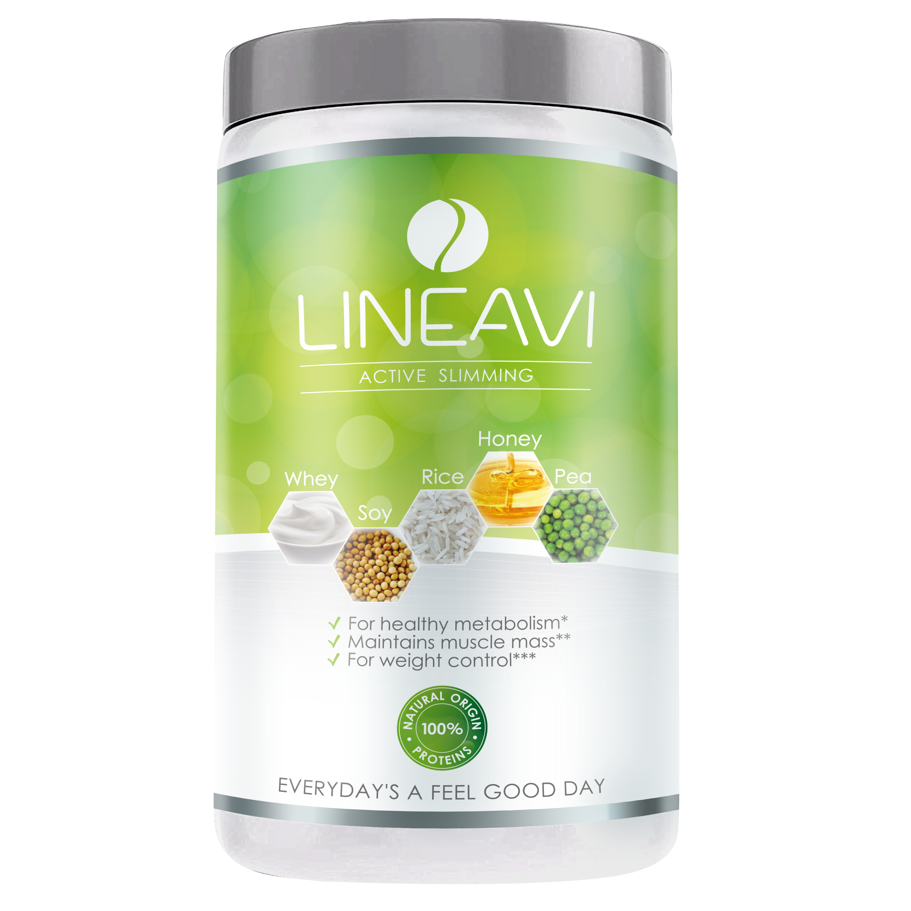 LINEAVI Aktivkost Diät Shake + Shaker (500g)