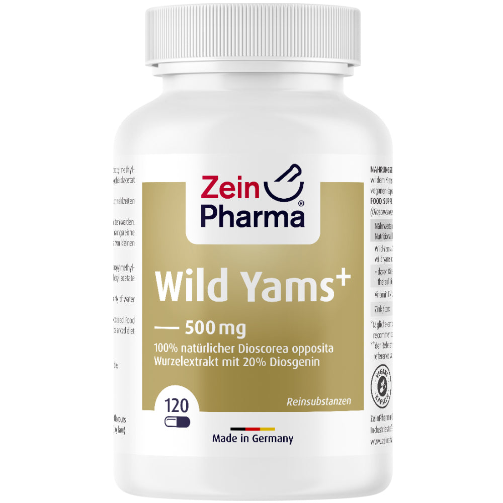 Wild Yams Plus 500mg (120 Kapseln)