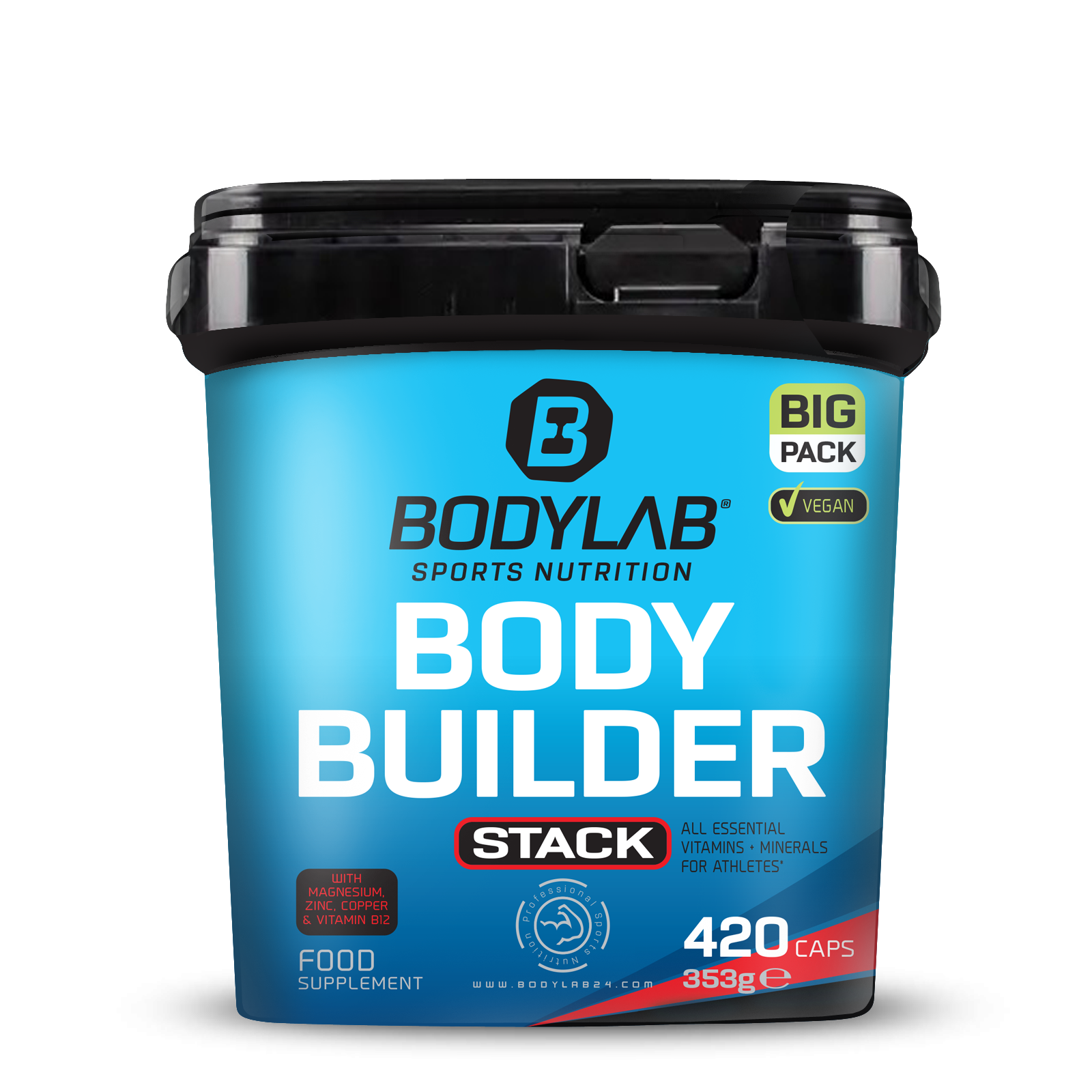 BIG PACK Bodybuilder Stack (420 Kapseln)