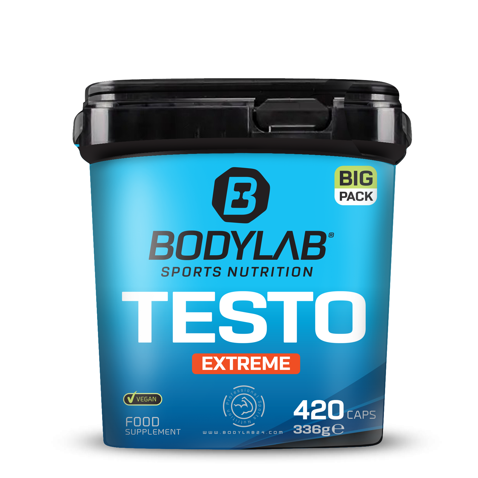 BIG PACK Testo Extreme 2.0 - neue Formel (420 Kapseln)