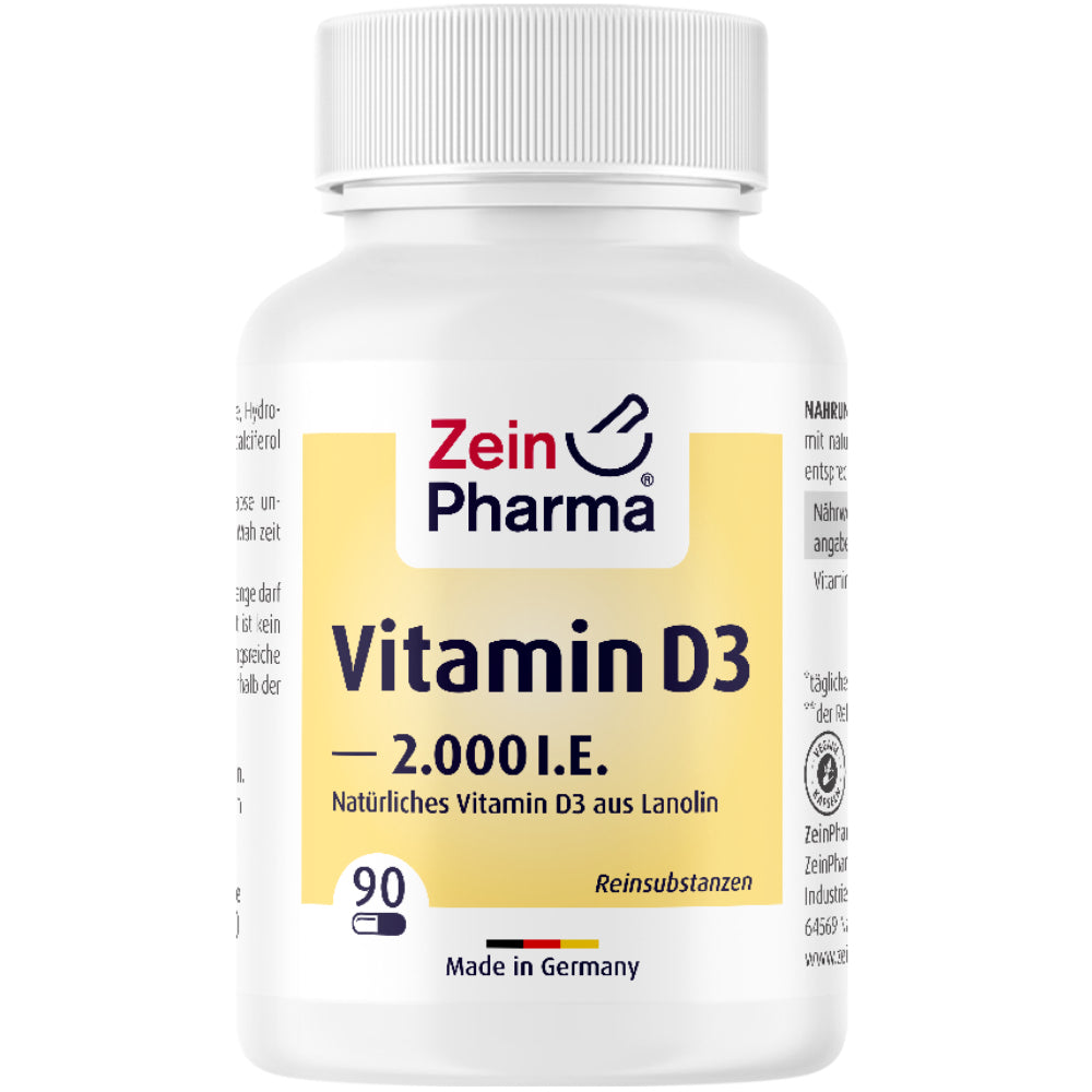 Vitamin D3 2000 I.E. (90 Kapseln)