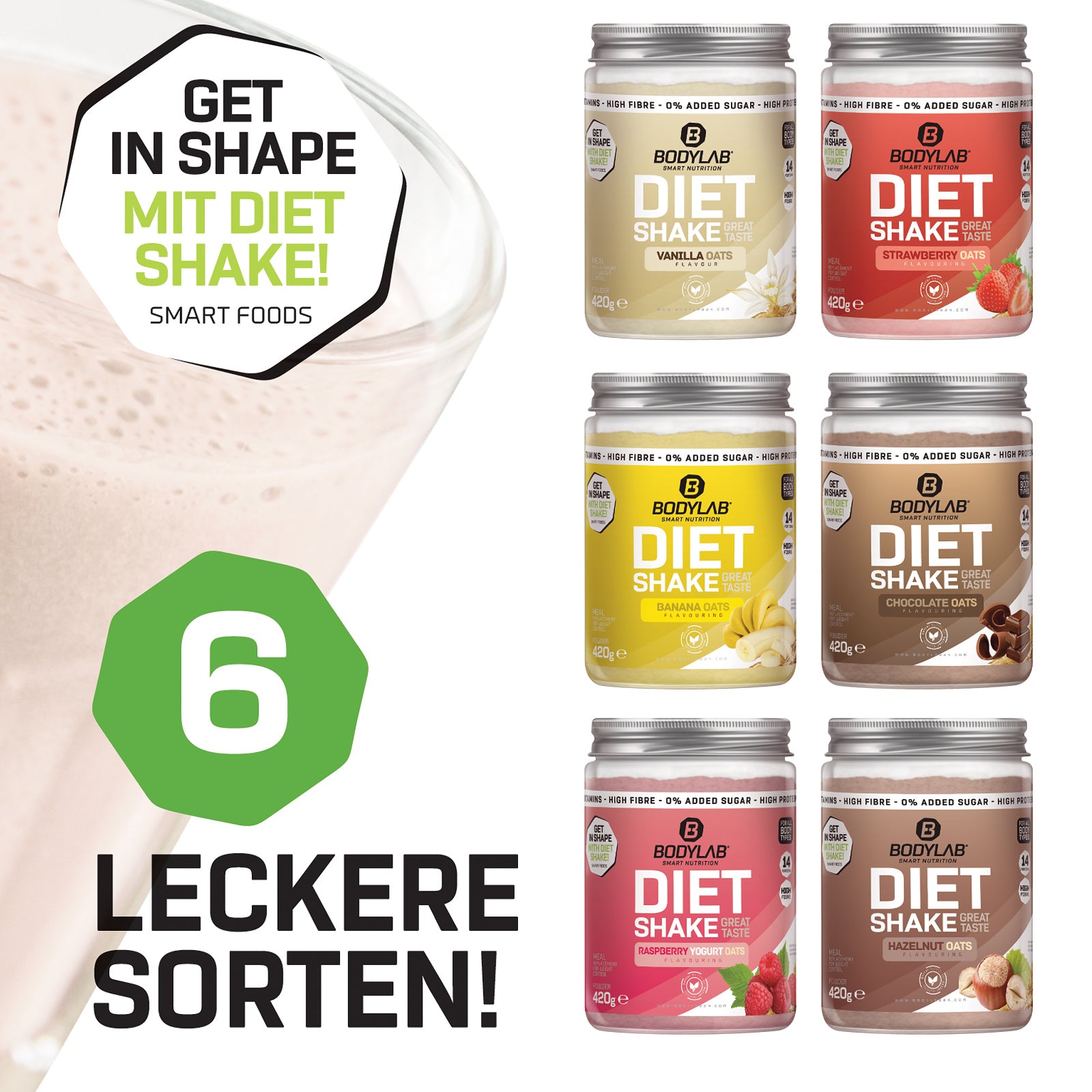 8 x Diet Shake (je 420g)