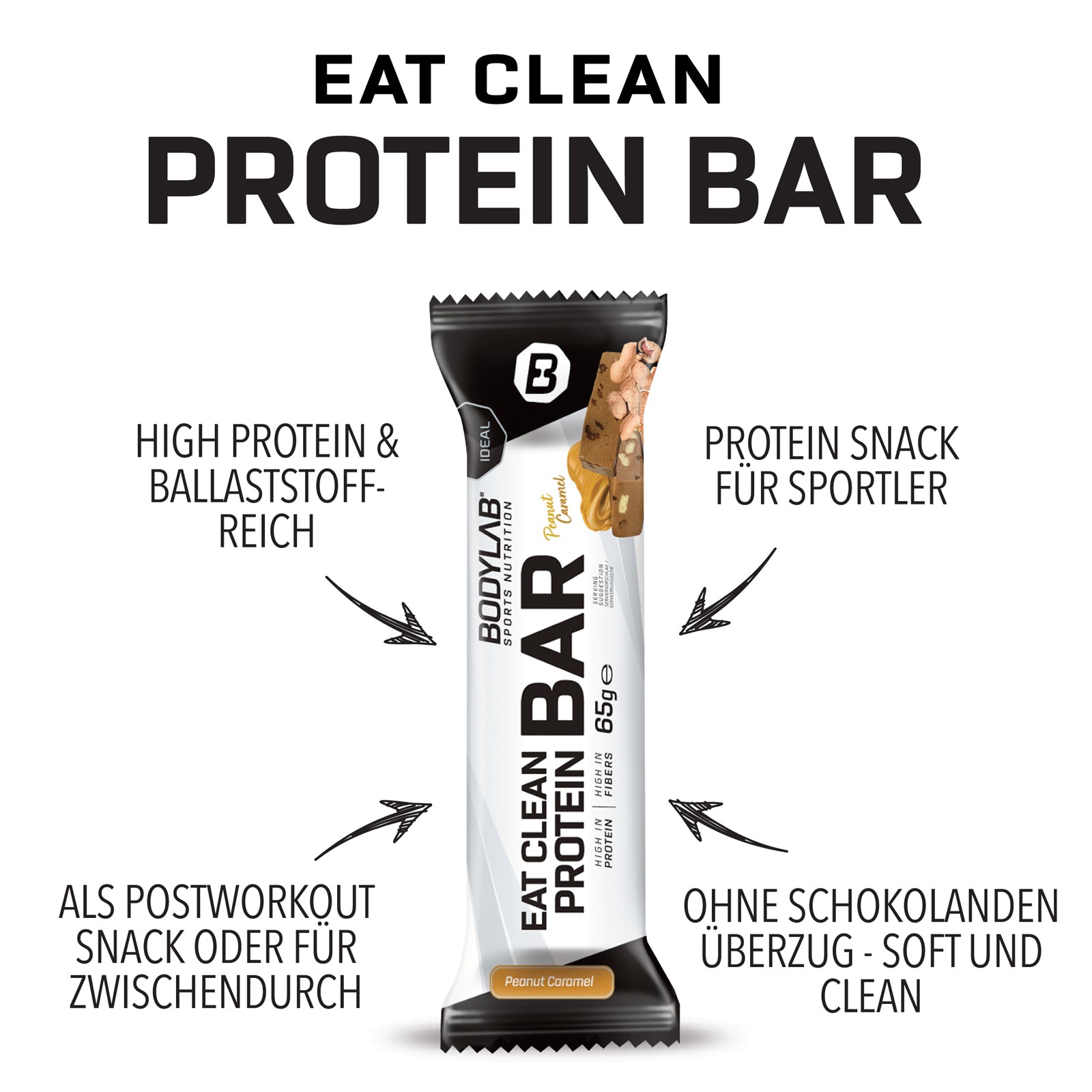 Eat Clean Protein Bar (12x65g)