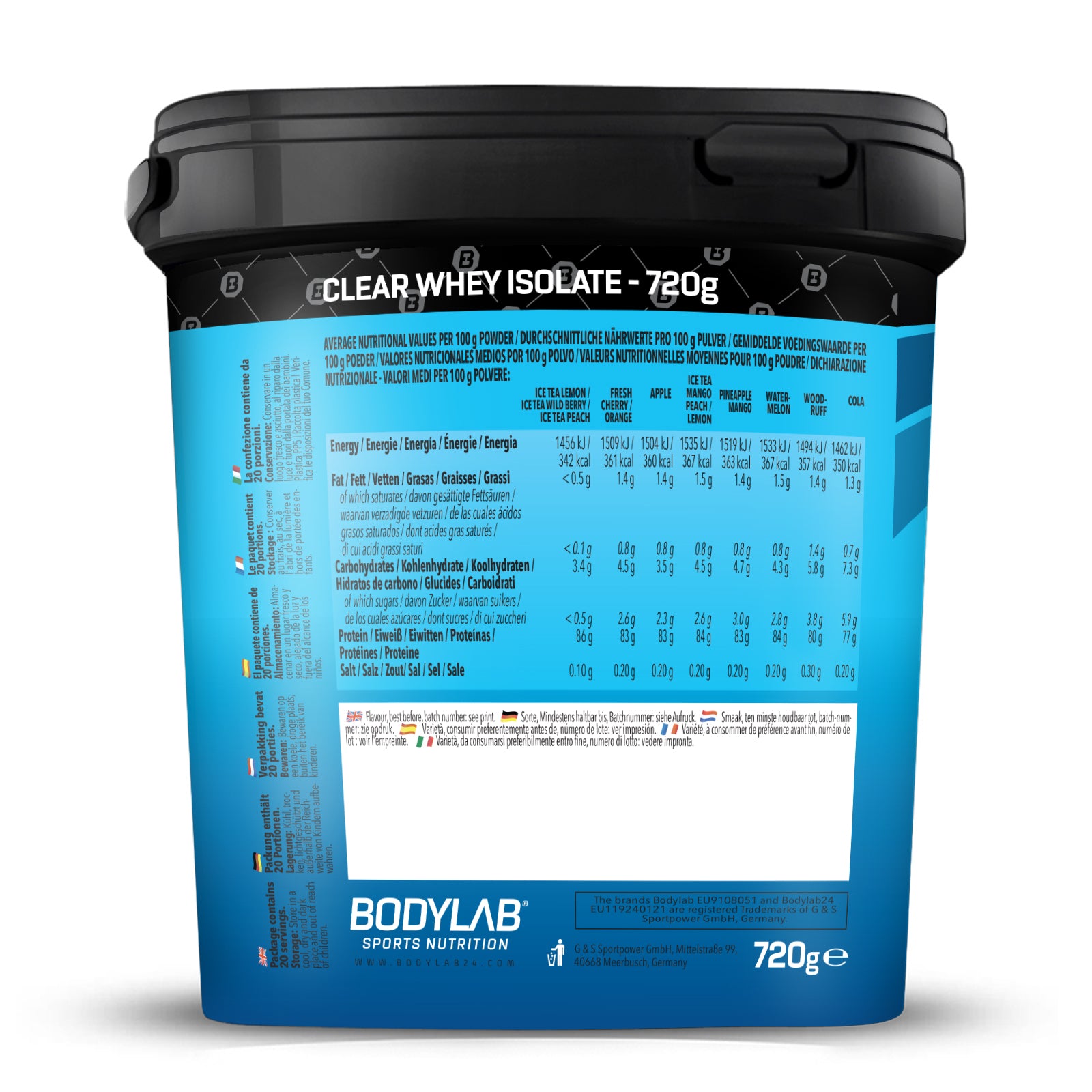 Clear Whey Isolate (720g)