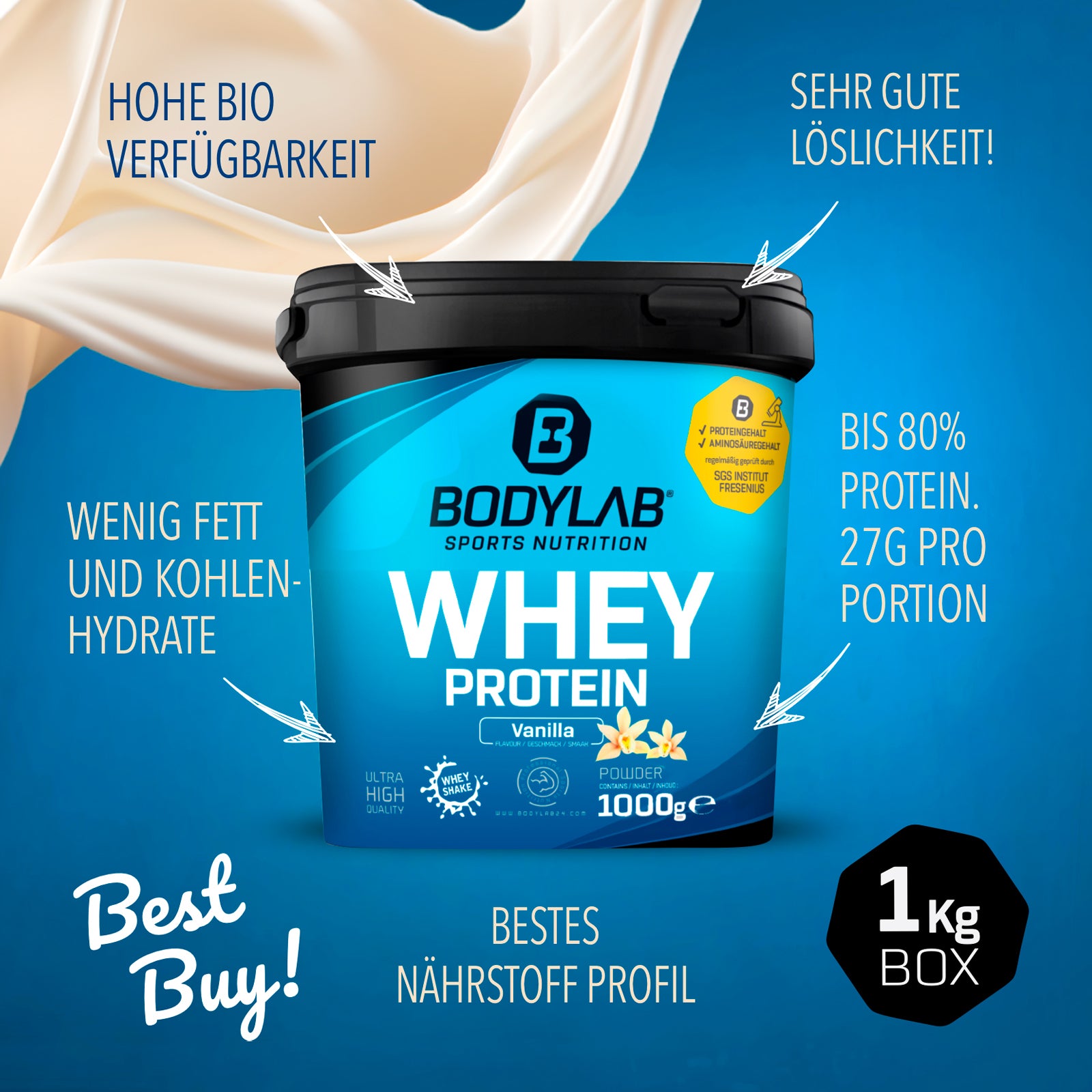 Whey 3er Spardeal (3x1000g)