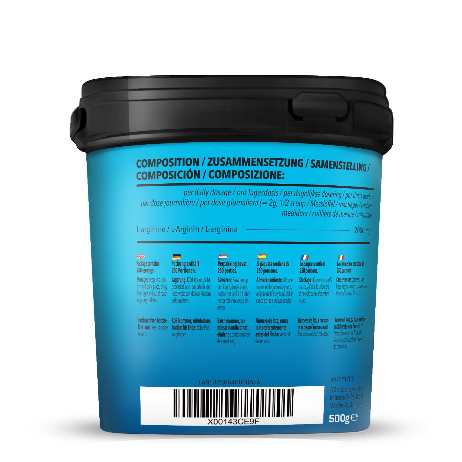 Arginine Powder (500g)