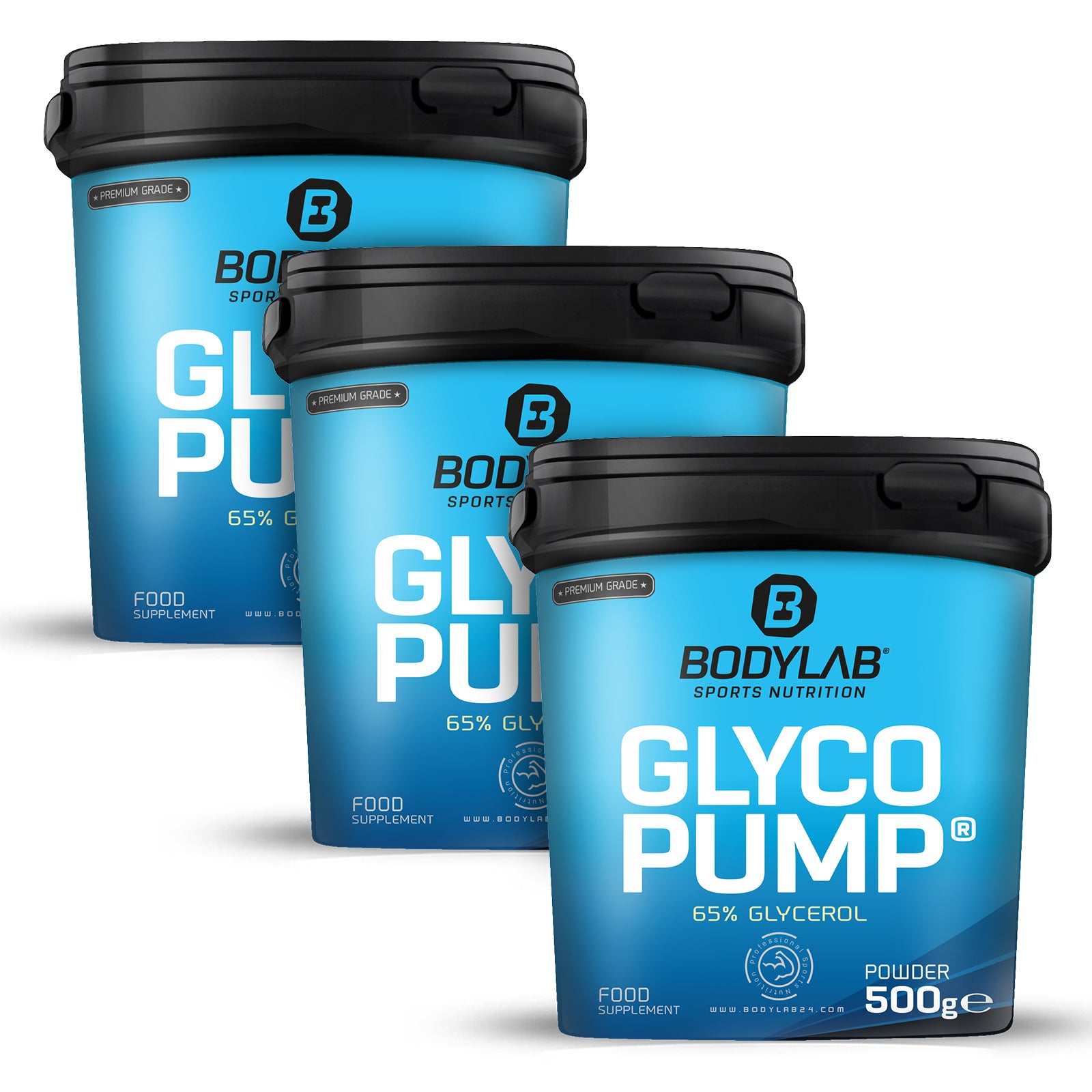 3 x Glycopump® - 65% Glycerol (500g)