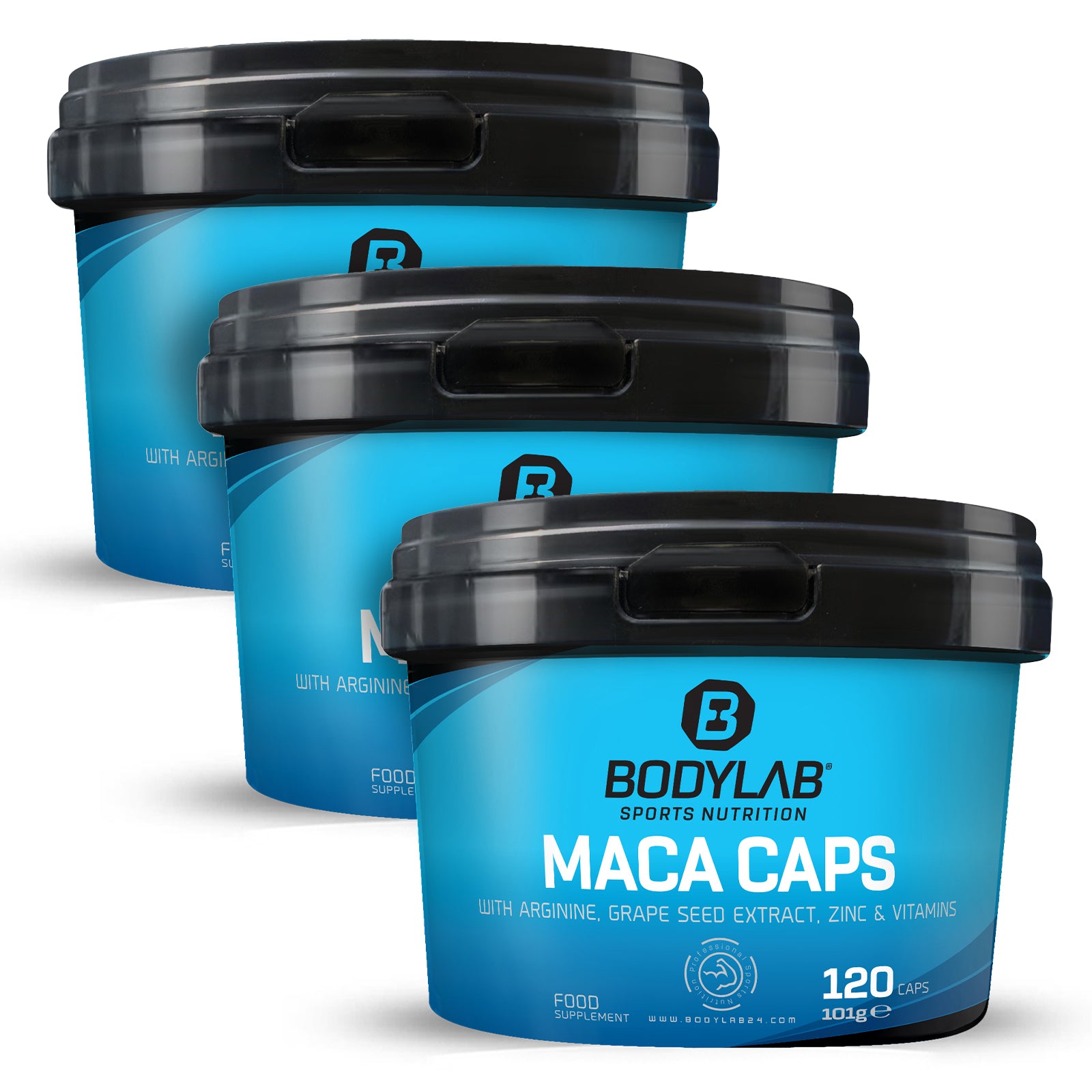 3 x Maca Caps (120 Kapseln)