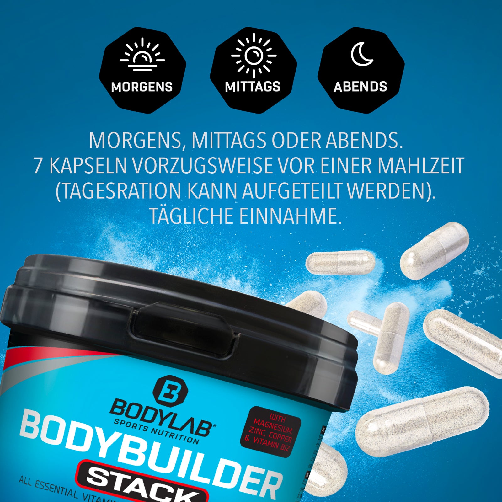 Bodybuilder Stack (210 Kapseln)