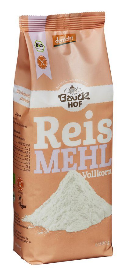 Reismehl Vollkorn demeter (500g)