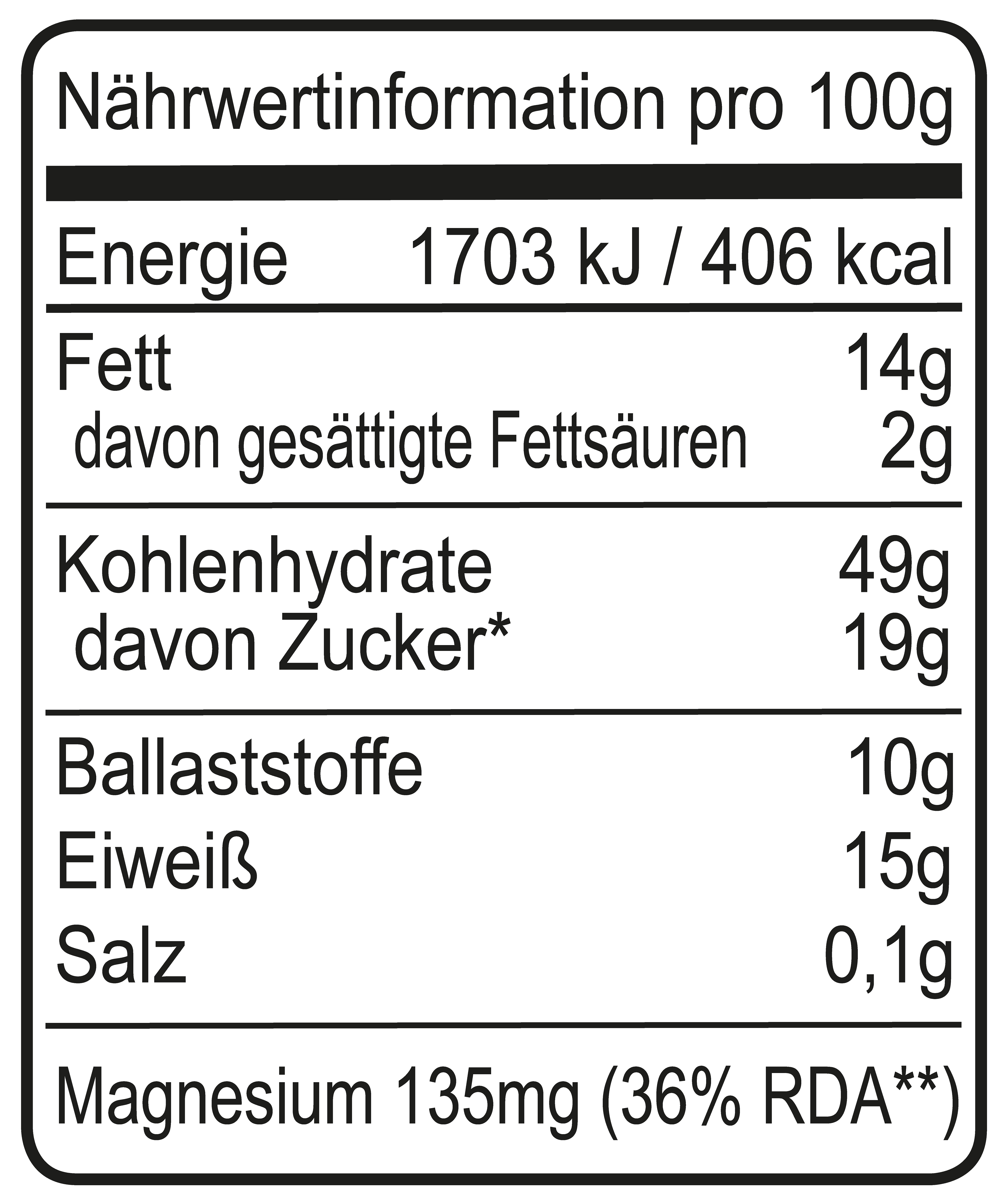 Bergsteiger Müsli (750g)