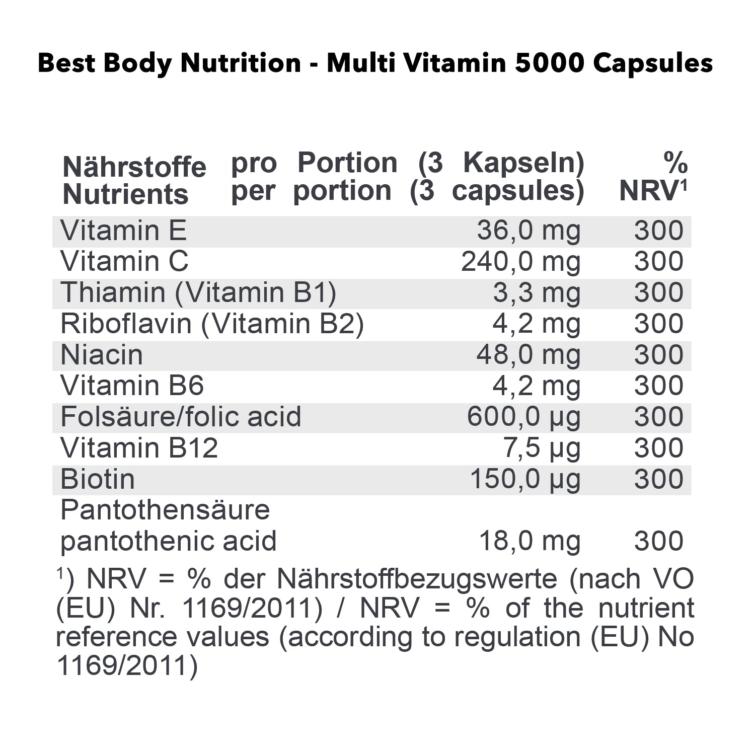 Multi 5000 (100 Kapseln)