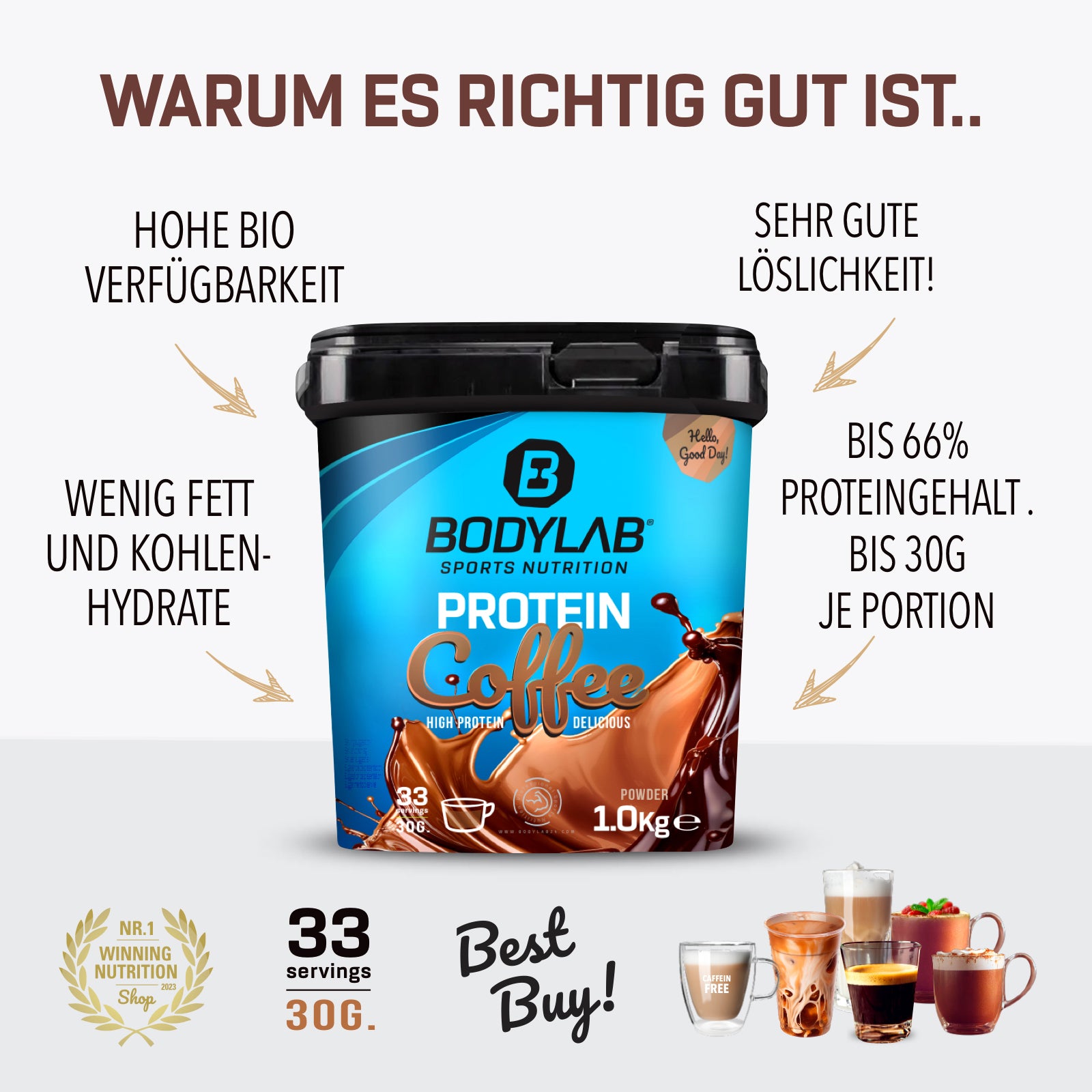 Protein Coffee (1000g)