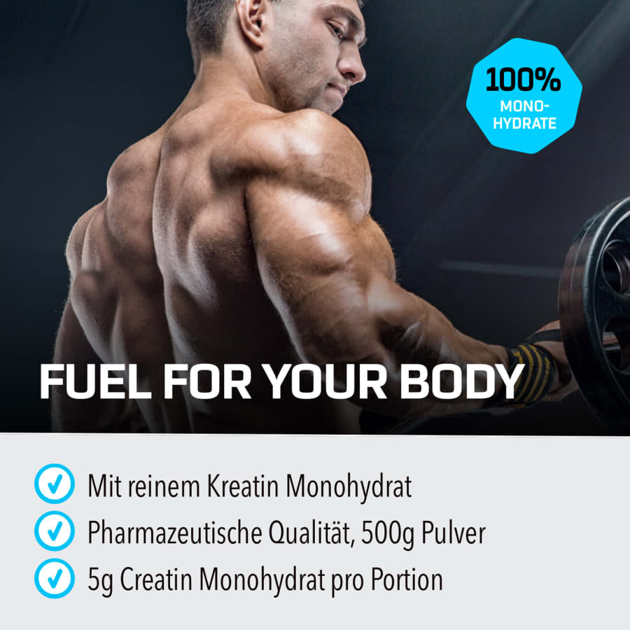 BLACK DEAL: 2für1 Creatine Powder (500g)