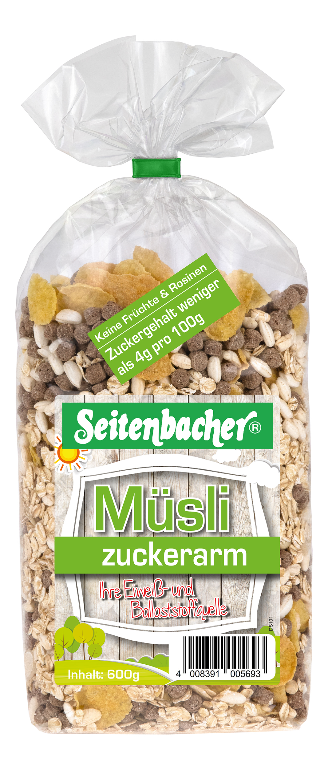 Müsli Zuckerarm (600g)