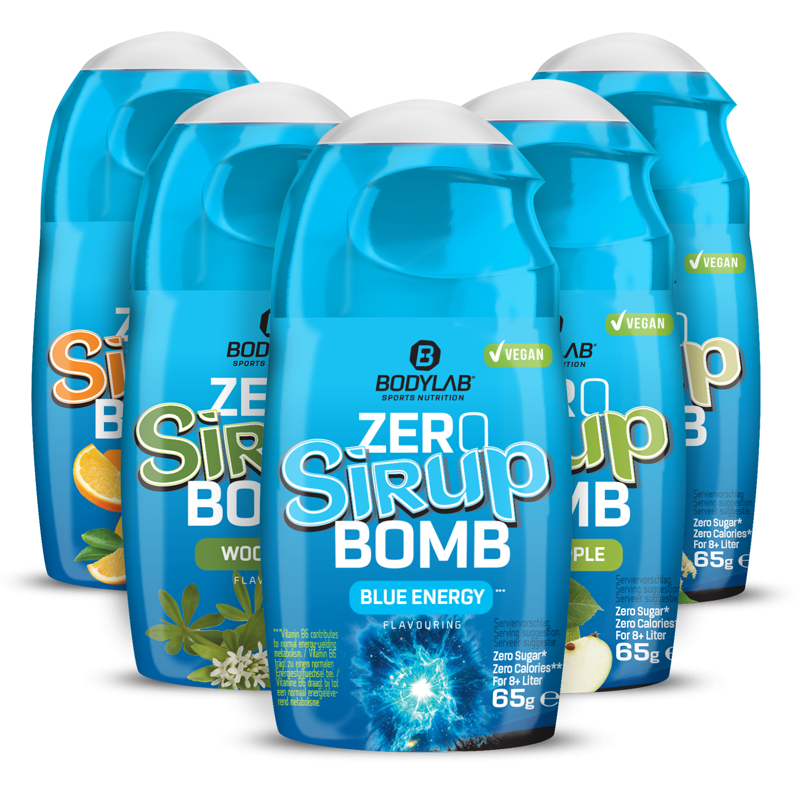 Doppelpack ZERO Sirup BOMB (2 x je 5 x 65ml)