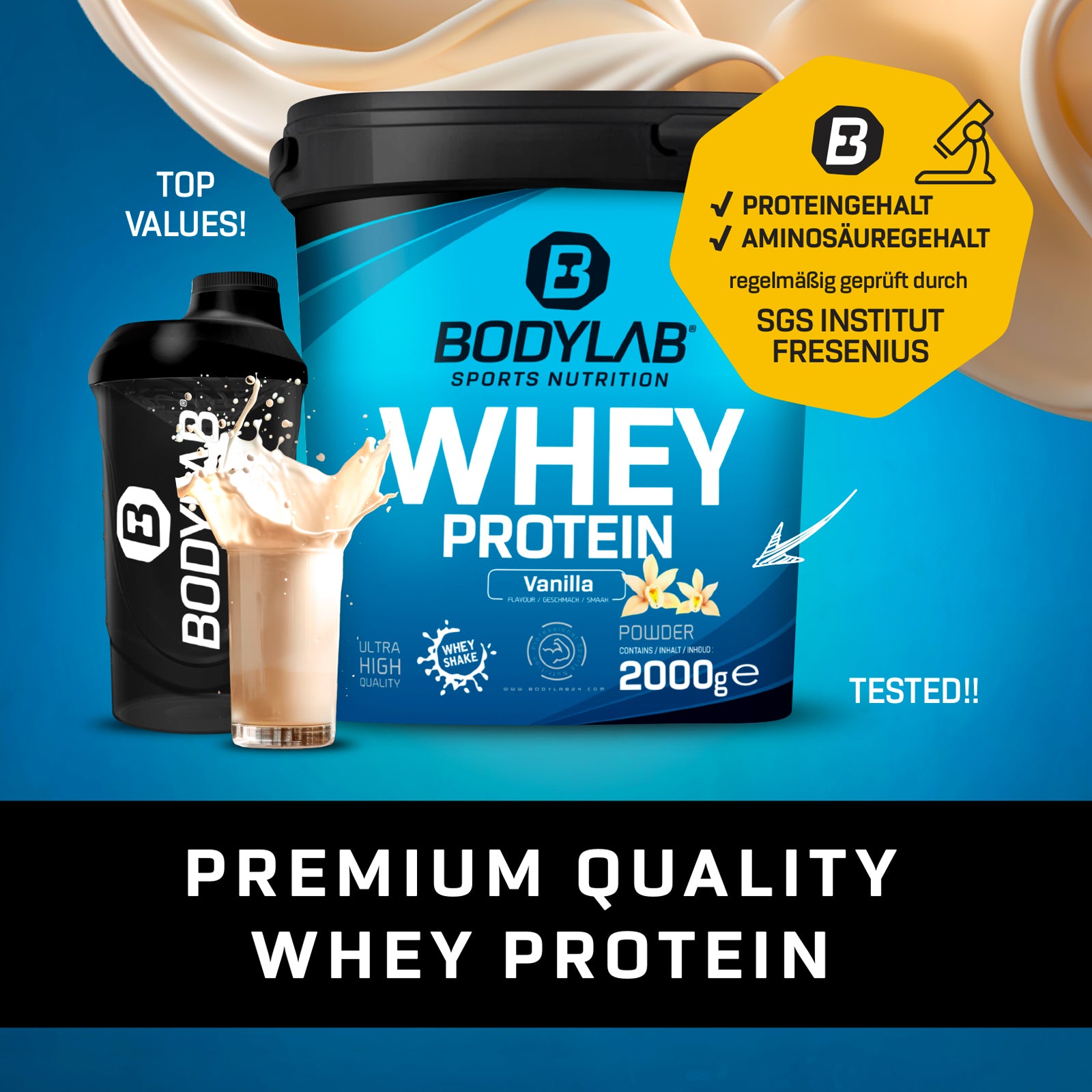 Doppelpack Whey Protein (2x2000g)