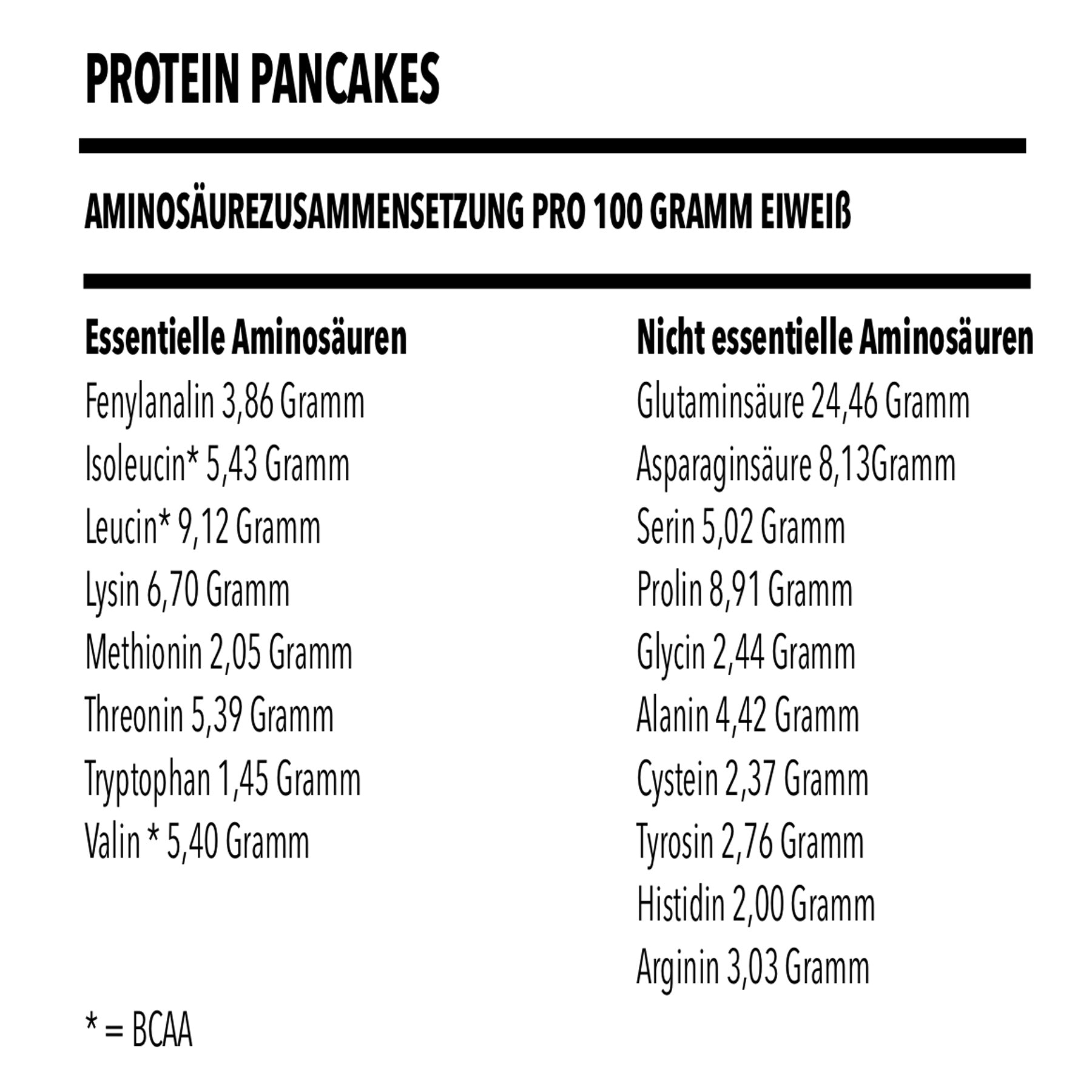 2 x 1000g Protein-6 Pancake Powder