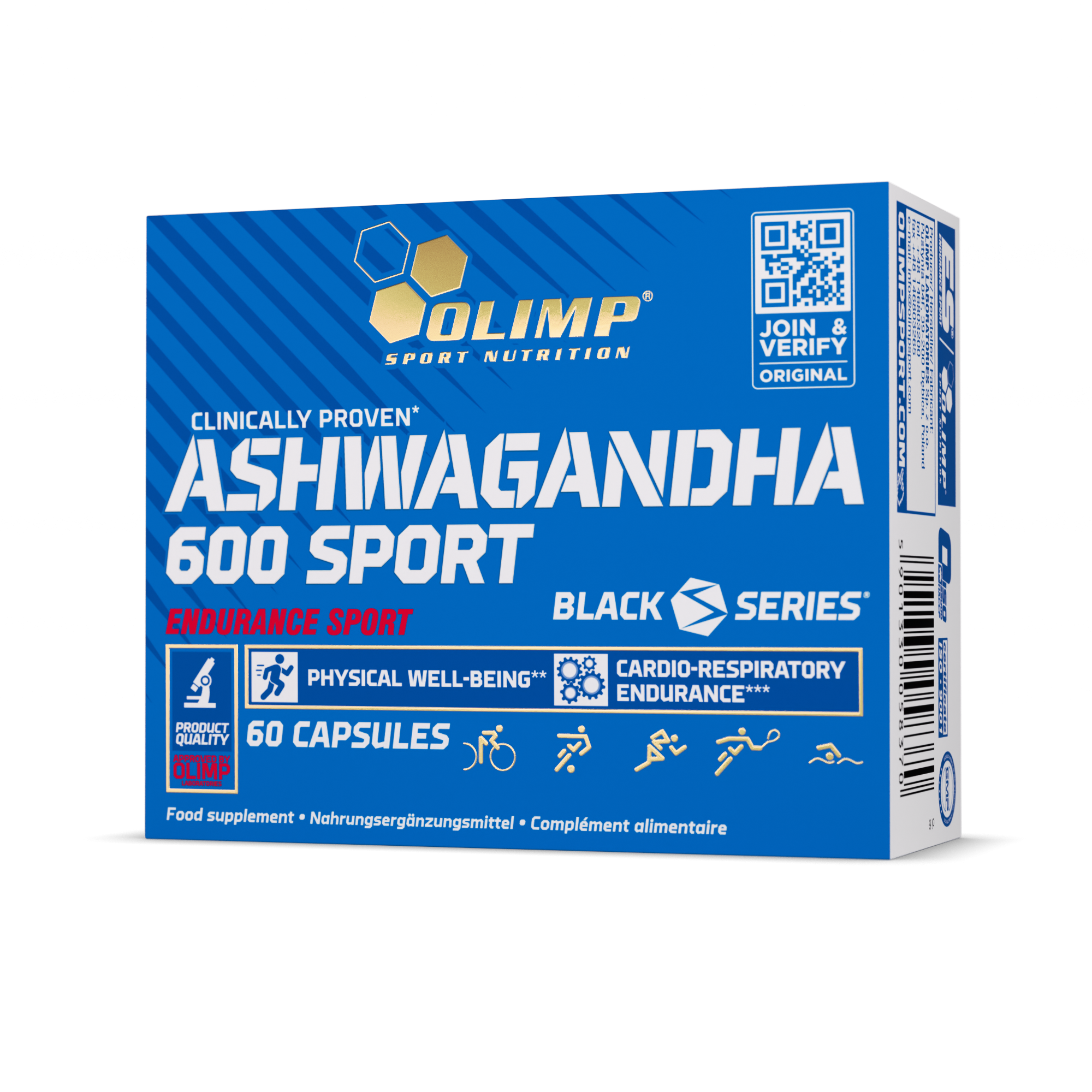 Ashwagandha 600 Sport (60 Kapseln)