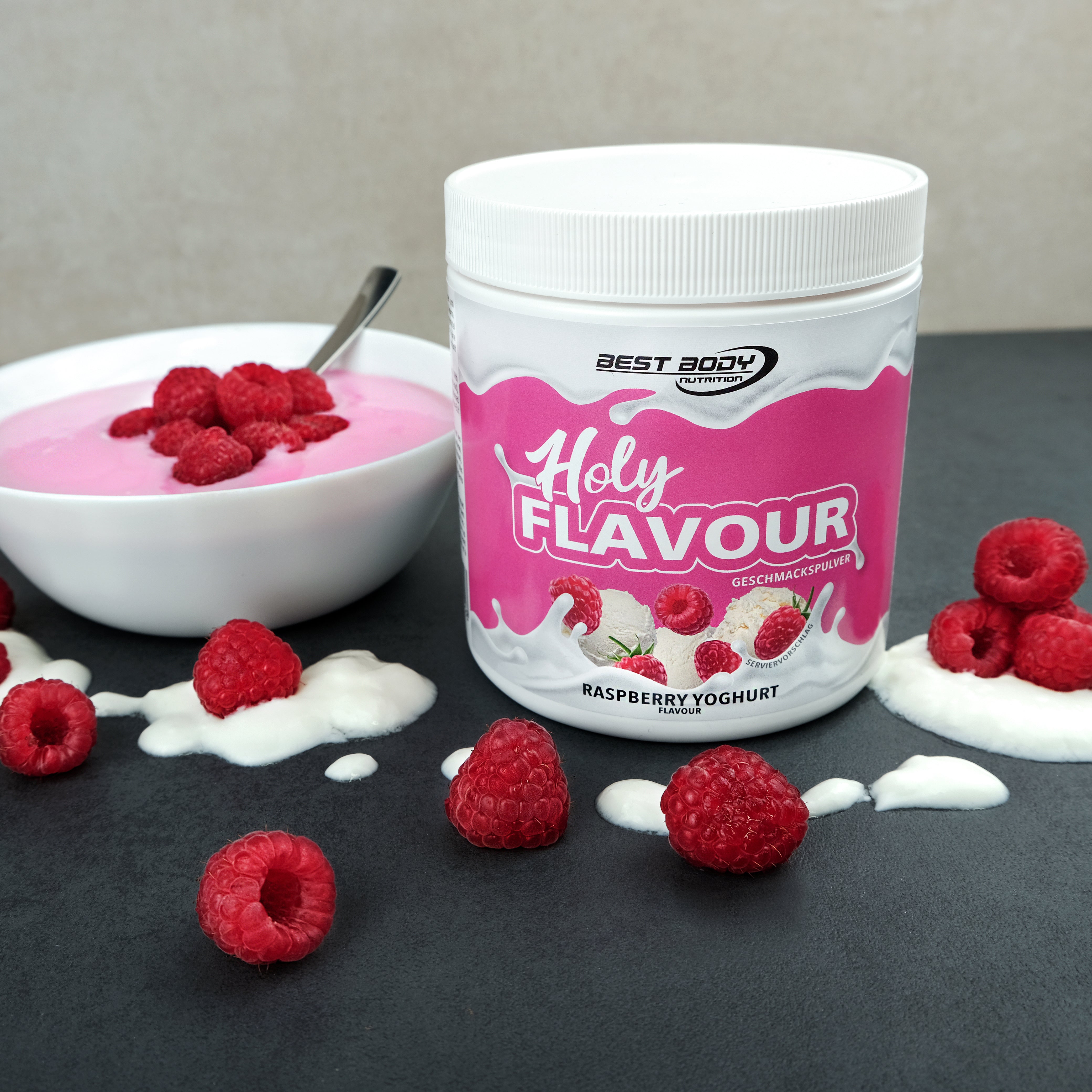 #Geschmack_Raspberry Yoghurt