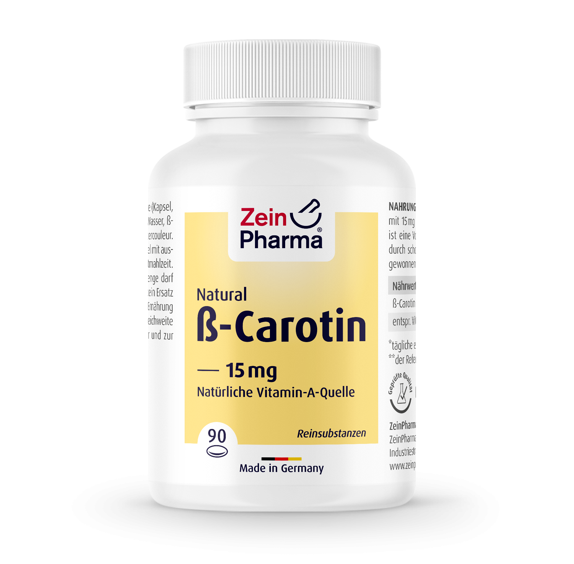 Beta Carotin Natural 15 mg (90 Kapseln)