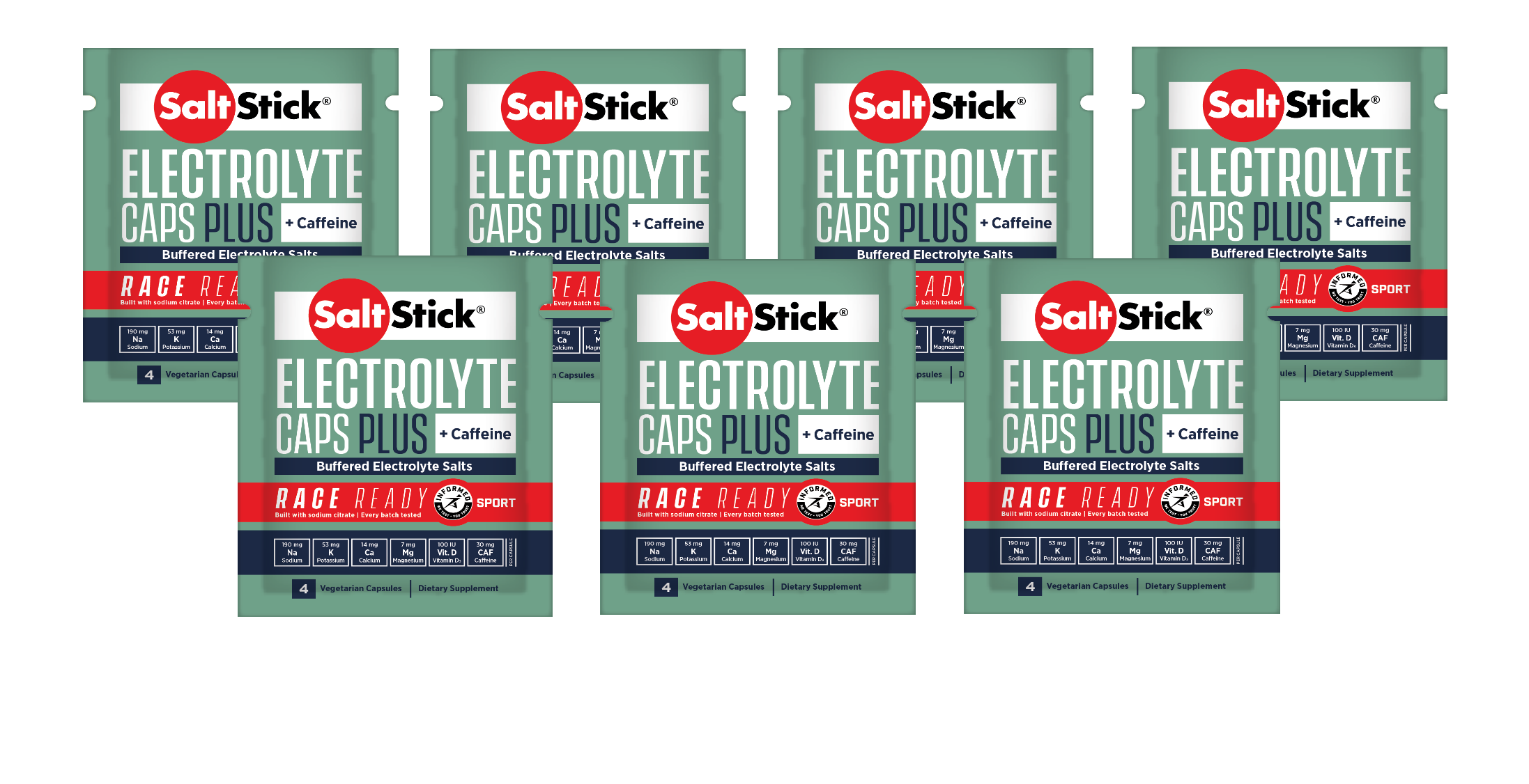 Electrolyte Caps Plus Salzkapseln Testpaket (28 Kapseln)