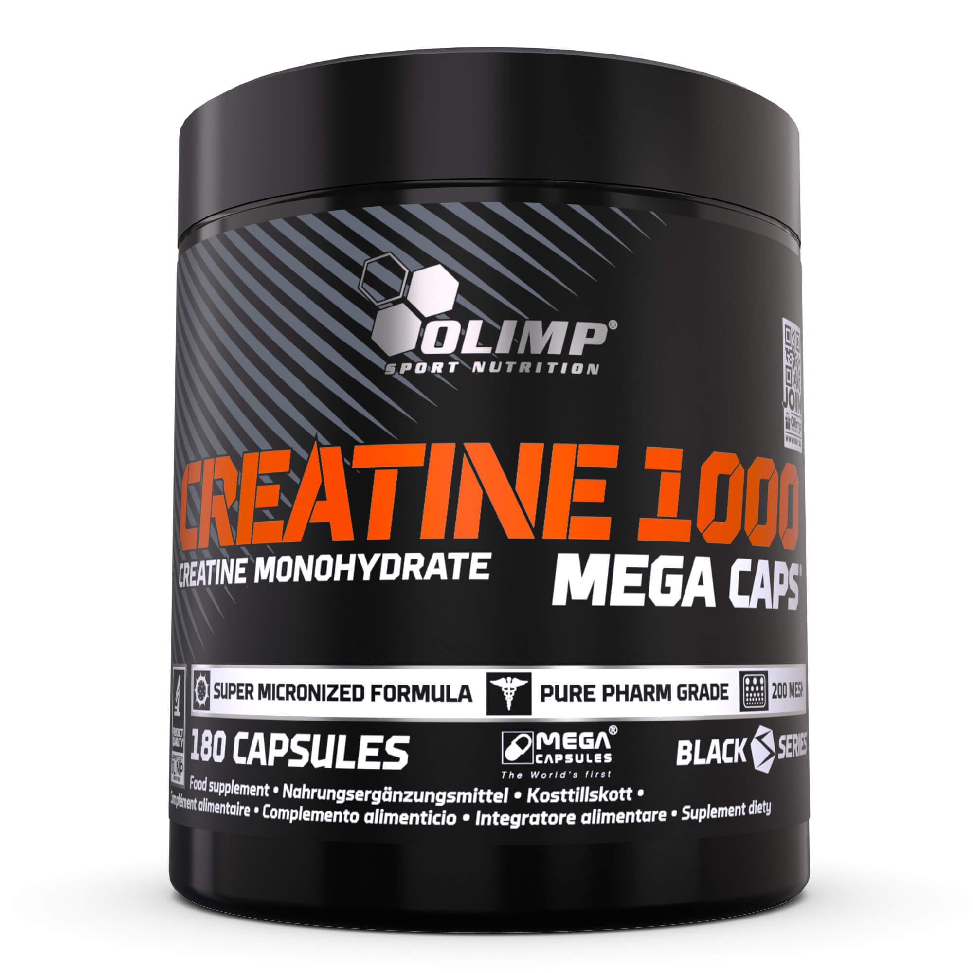 Creatine 1000 Mega Caps (180 Kapseln)