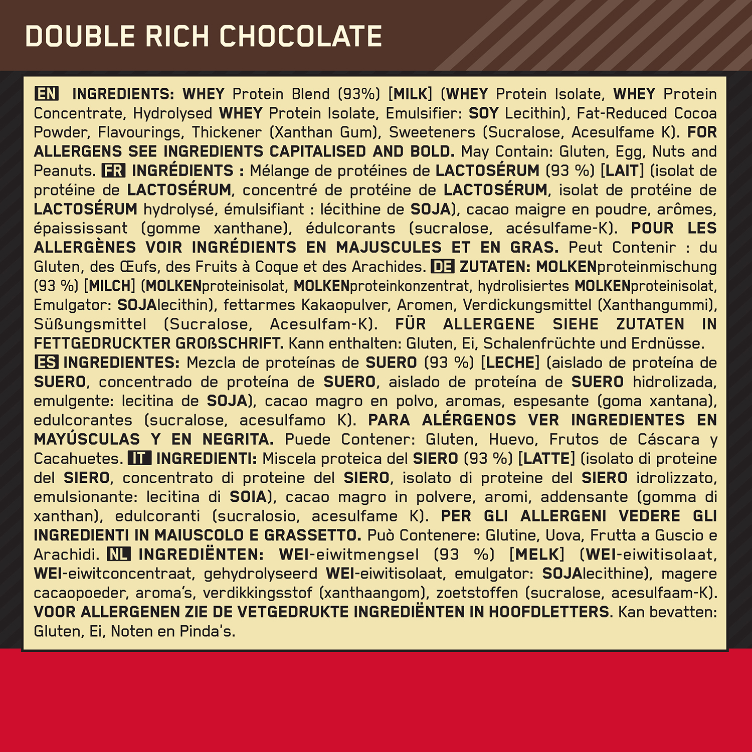 #Geschmack_Double Rich Chocolate