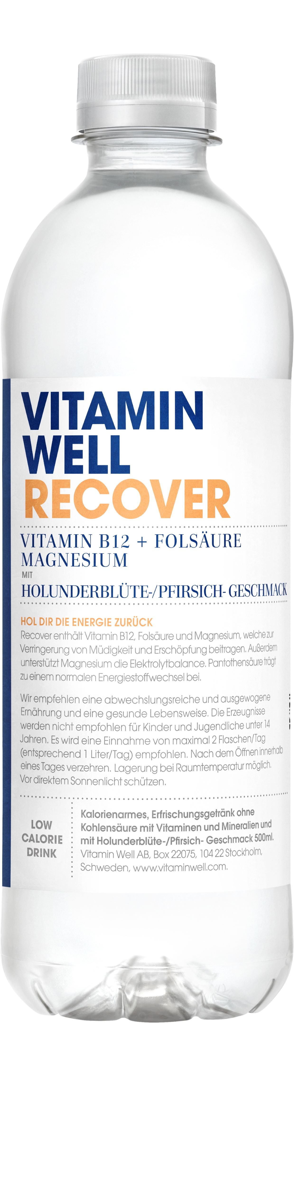 Vitamin Well Recover Drink (12x500ml)