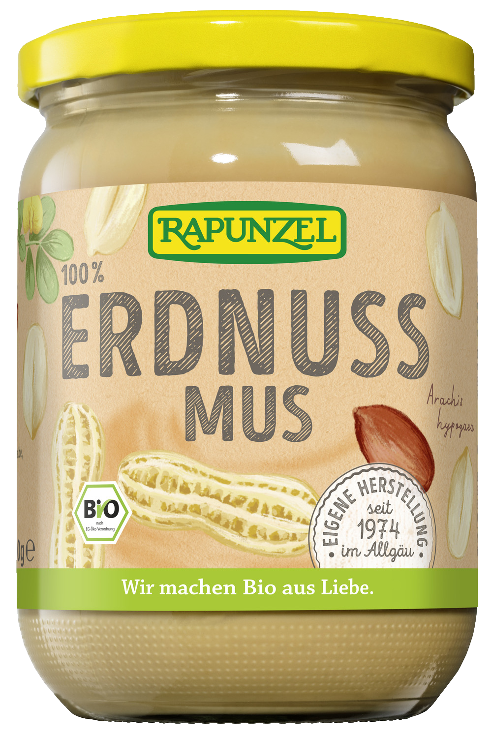 Erdnussmus fein bio (500g)