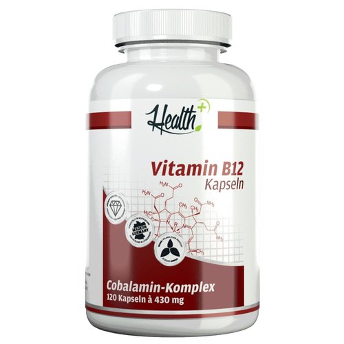 Health+ Vitamin B12 (120 Kapseln)