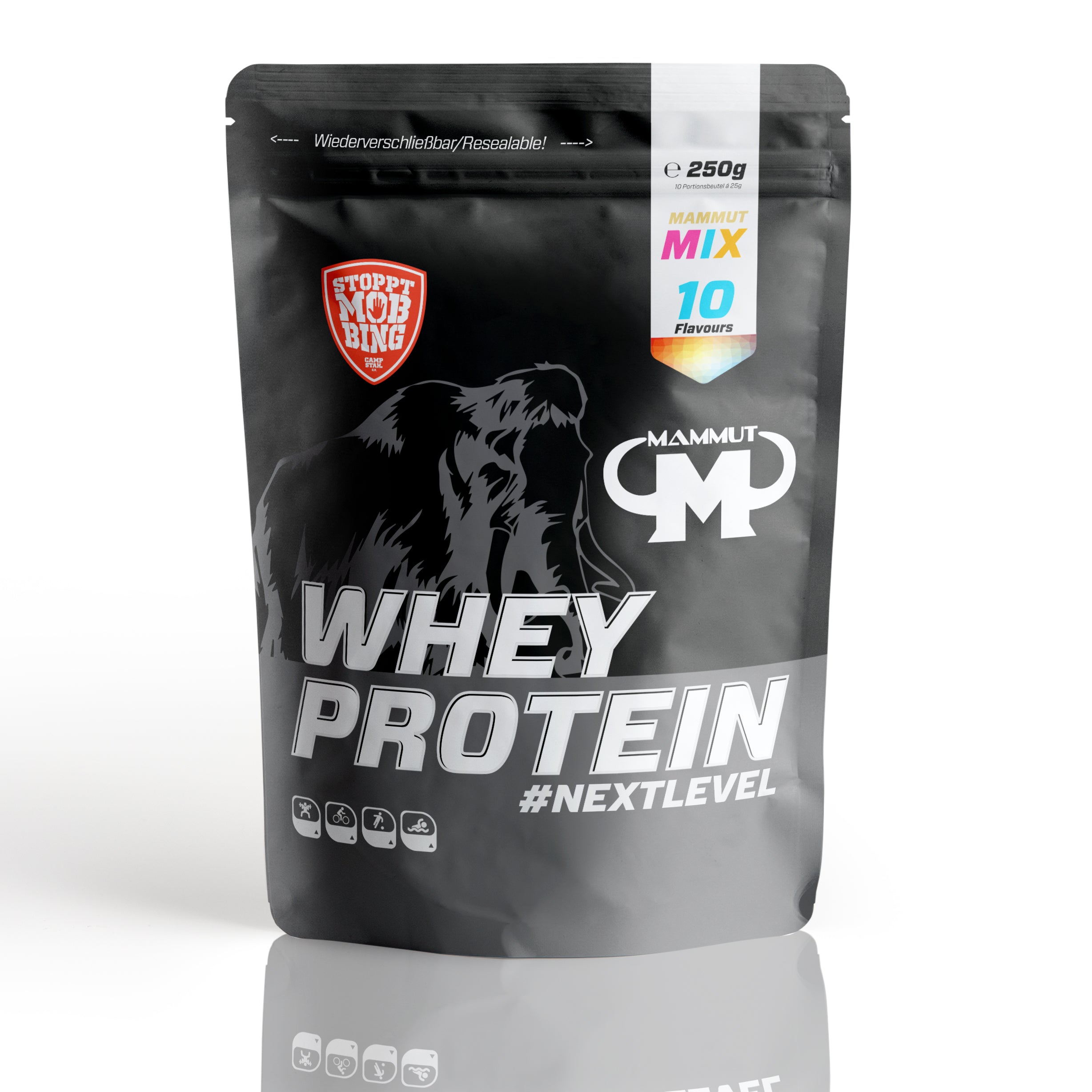 Whey Protein Mixed Beutel - 10 Geschmacksrichtungen (10x25g)