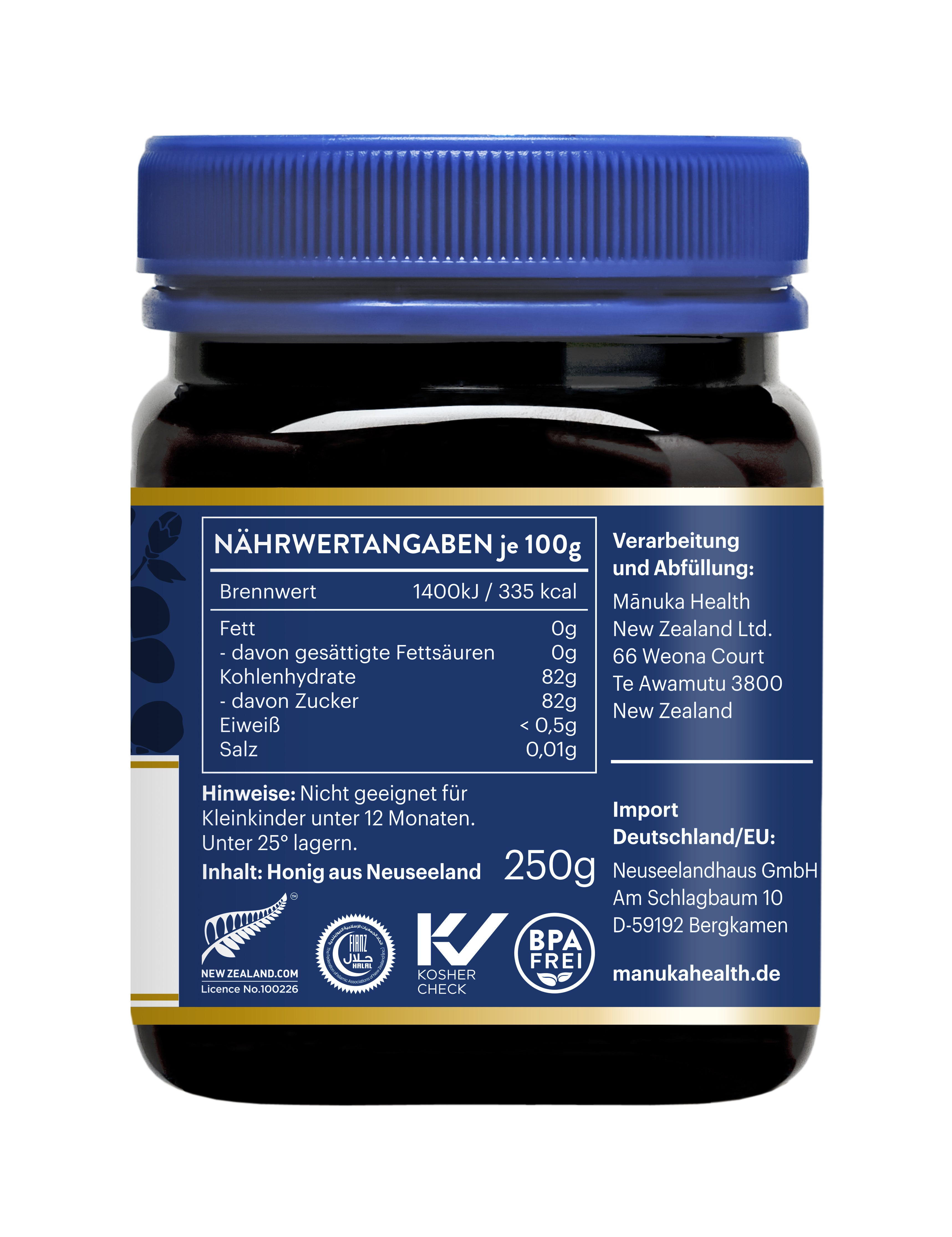 Manuka Honig MGO 250+ (250g)