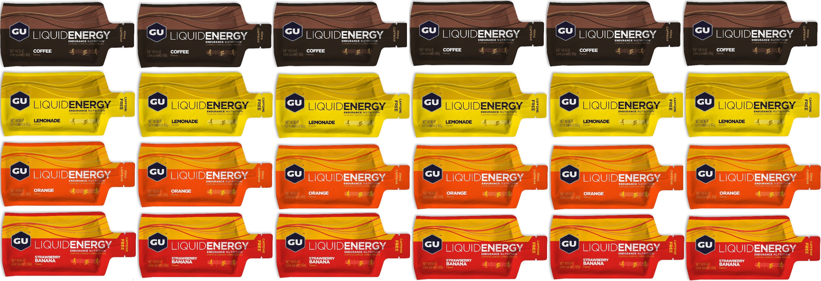 Liquid Energy Gel 24er Mixpaket (24x60g)