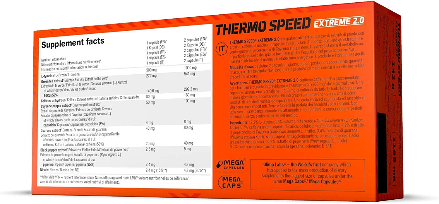 Thermo Speed® Extreme 2.0 (120 Kapseln)