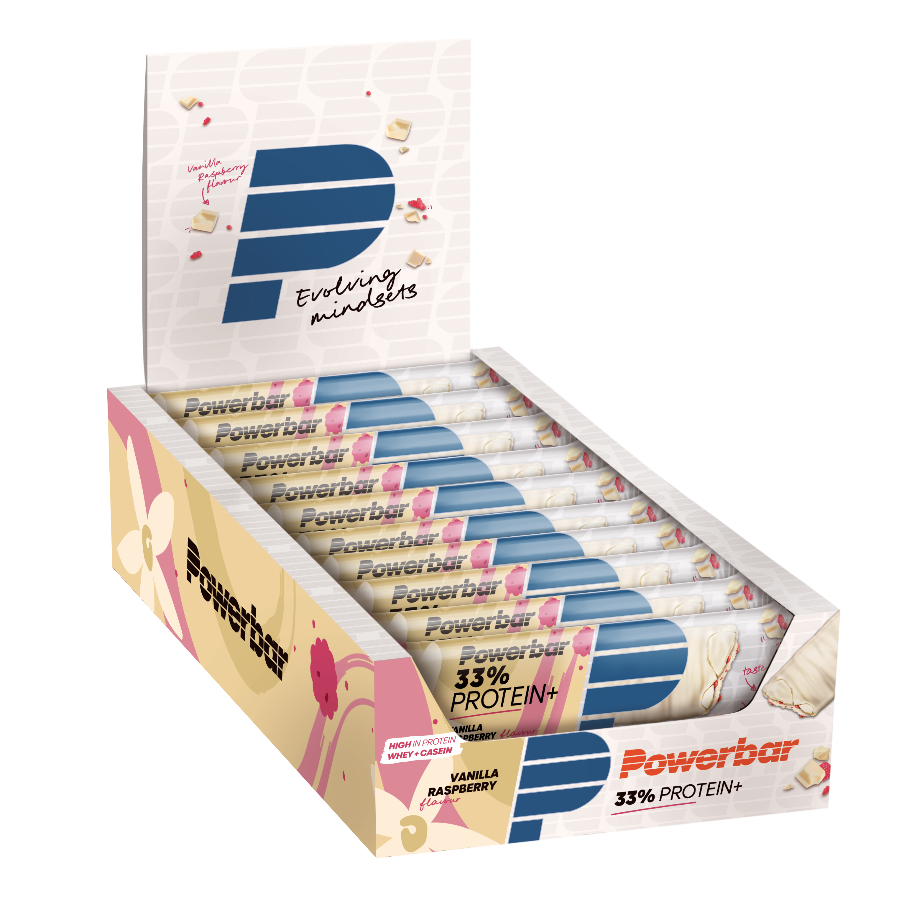 Protein+ Fibre Bar Raspberry Yoghurt (16x35g)