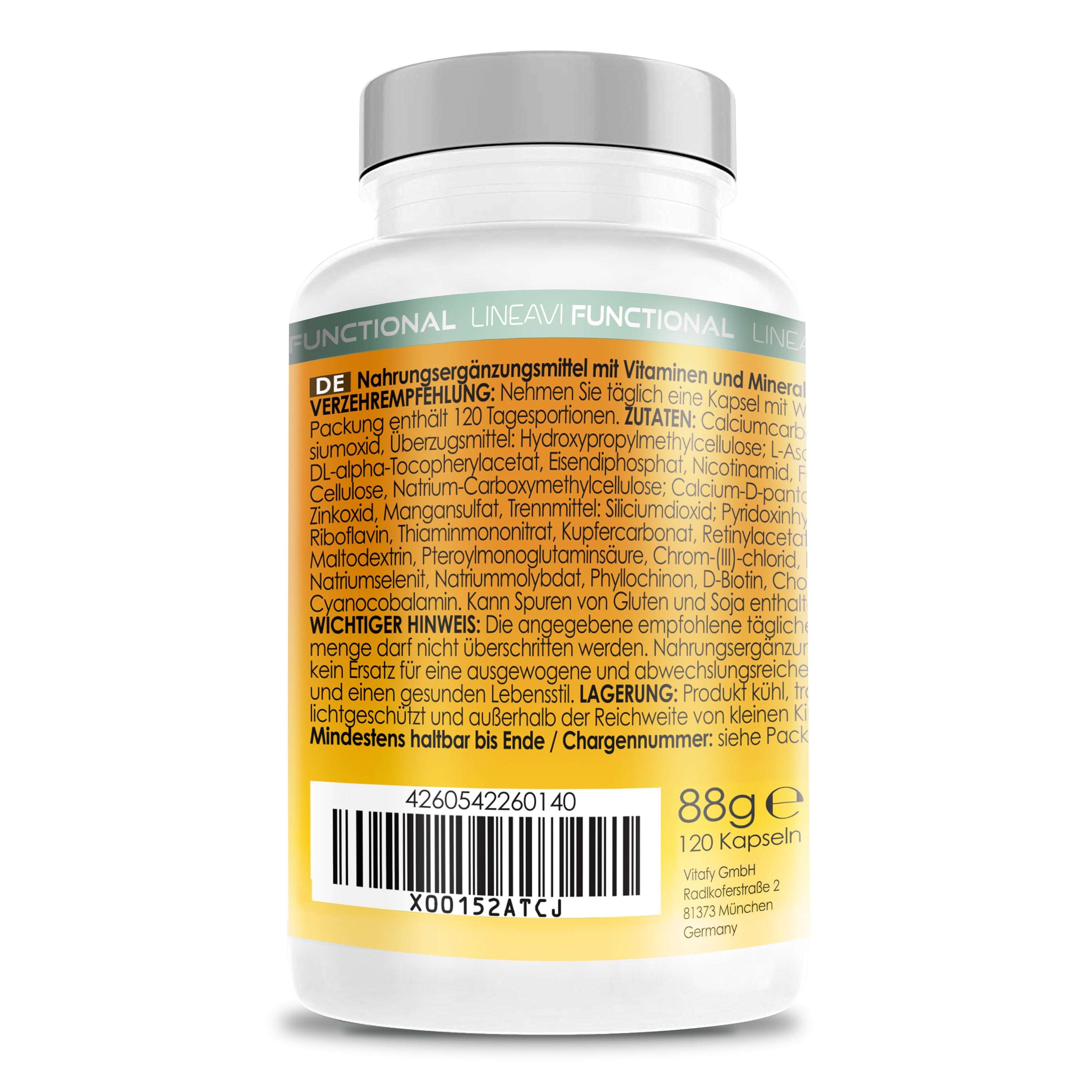 LINEAVI Multivitamin (120 Kapseln)