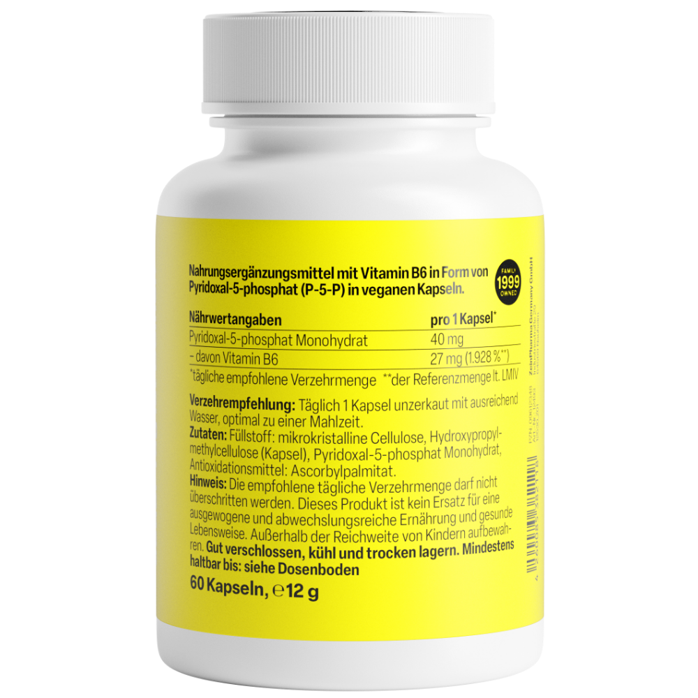 Vitamin B6 Forte (60 Kapseln)