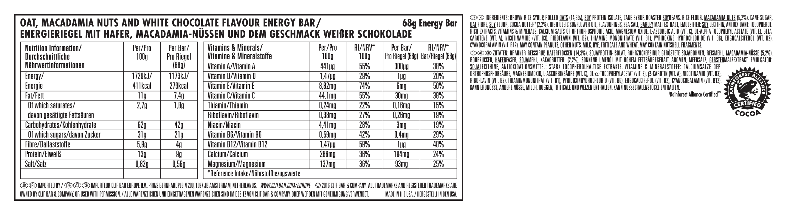 6 x Bar Mixed (6x68g)