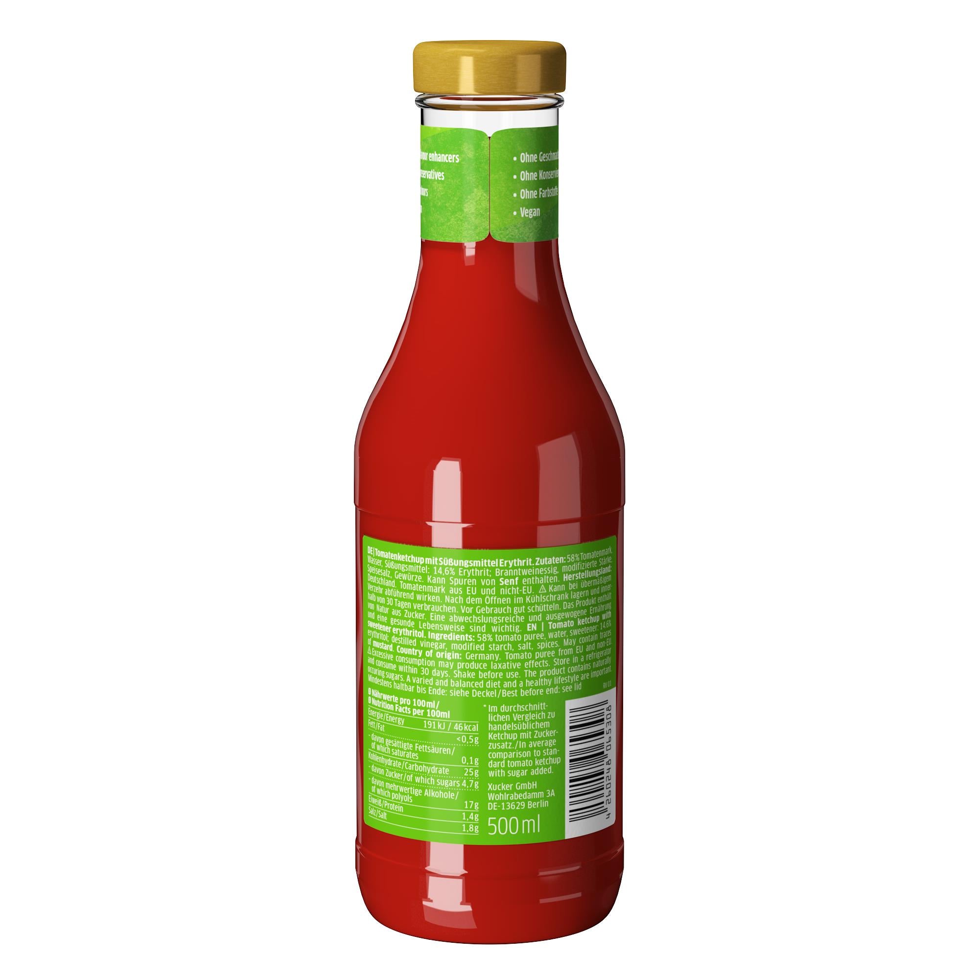 Erythrit Tomaten-Ketchup light (500ml)